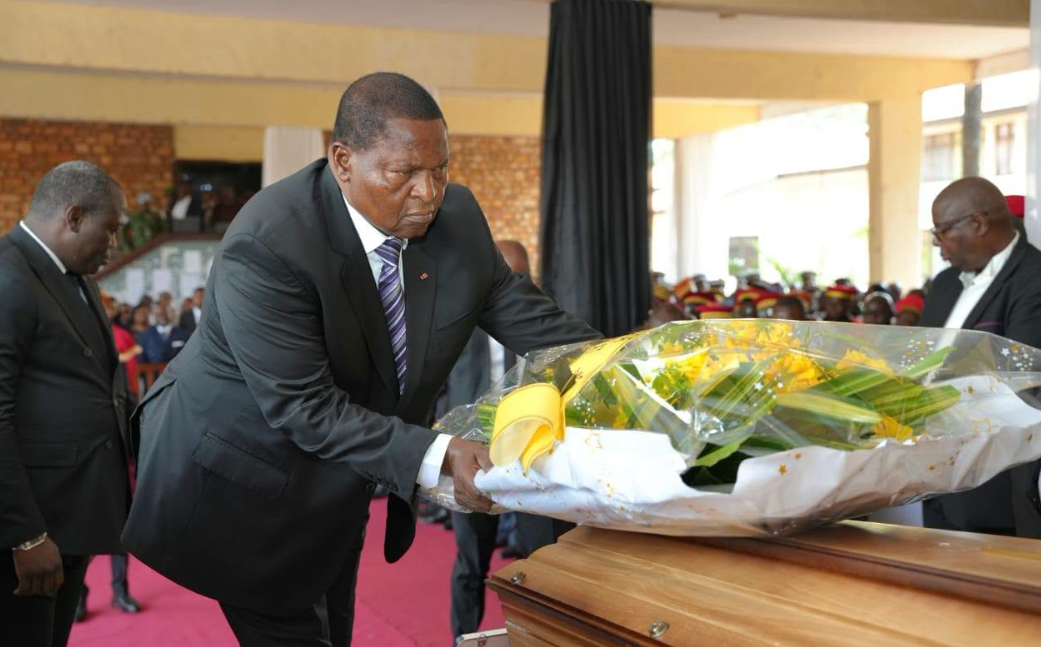 Le Président Faustin Archange Touadéra rend hommage au magistrat Égide Gougia, un serviteur de l&rsquo;État